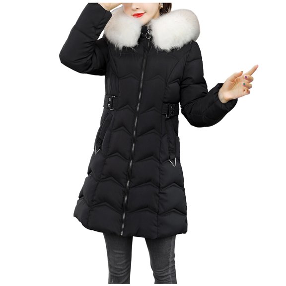 Vedolay Parka Jacket Women Jumper Loose Oversized Cardigan Coat Outwear Overcoat Black,XL