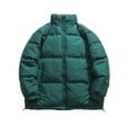 thumbnail image 1 of Vedolay Parka Jackets Coat for Men Fashion Coat Jacket Thick-Parka Overcoat Long Winter Outwear Green,3XL, 1 of 4
