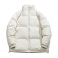thumbnail image 1 of Vedolay Parka Jackets Coat for Men Fashion Coat Jacket Thick-Parka Overcoat Long Winter Outwear White,3XL, 1 of 4