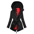 thumbnail image 1 of Vedolay Parka Jackets Coat for Women Work Winter Open Front Cardigan Coats Tops Black,M, 1 of 4