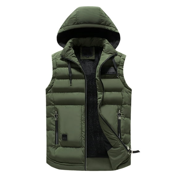 Vedolay Parkas for Men Stretch Casual Winter Jacket Winter Parka for Men Army Green,2XL