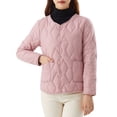 thumbnail image 1 of Vedolay Parkas for Women Hooded Warm Winter Overcoat Parka Jacket Thick Outerwear Pink,3XL, 1 of 4