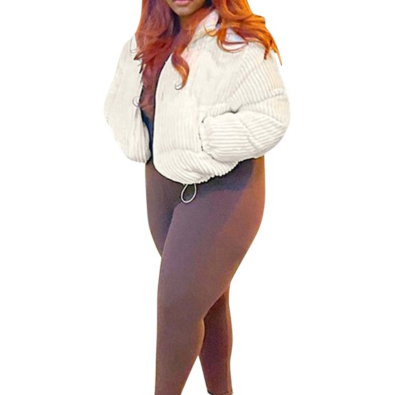 Vedolay Parkas for Women Long Sleeve Button Down Knit Coat Outwear with Pockets 2023 Beige,S