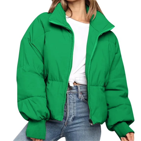 Vedolay Parkas for Women Loose Cardigan Coat Cover Up Ladies Cardigan Coat Green,S