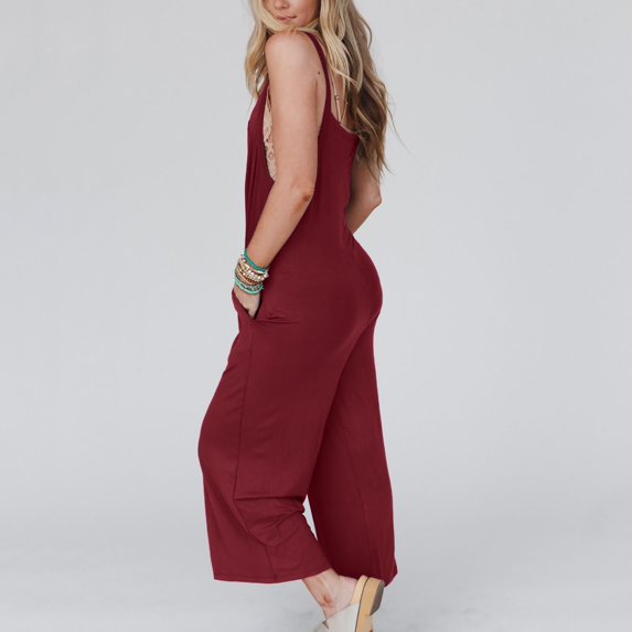 Vedolay Plus Size Romper Bodysuit for Women Zip Sleeveless Unitard Bodycon Jumpsuits Leotard for , L