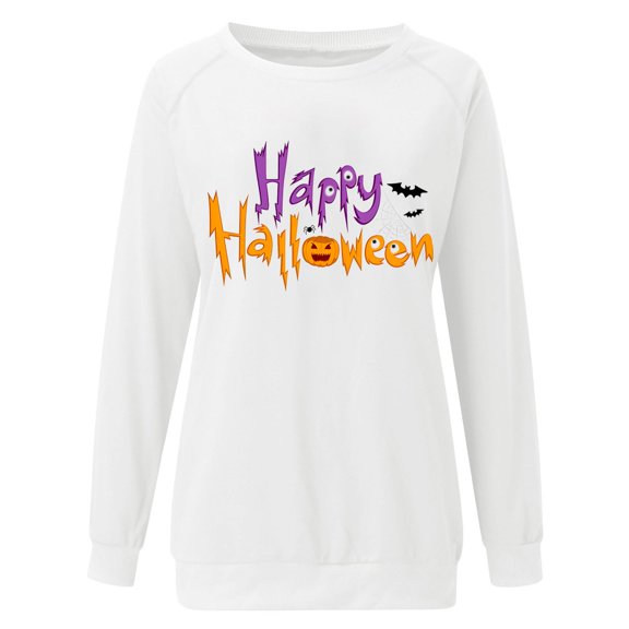 Vedolay Plus Size Tops Sweatshirt for Women Fall Oversized Half Zip Pullover Long Sleeve Shirt,White M