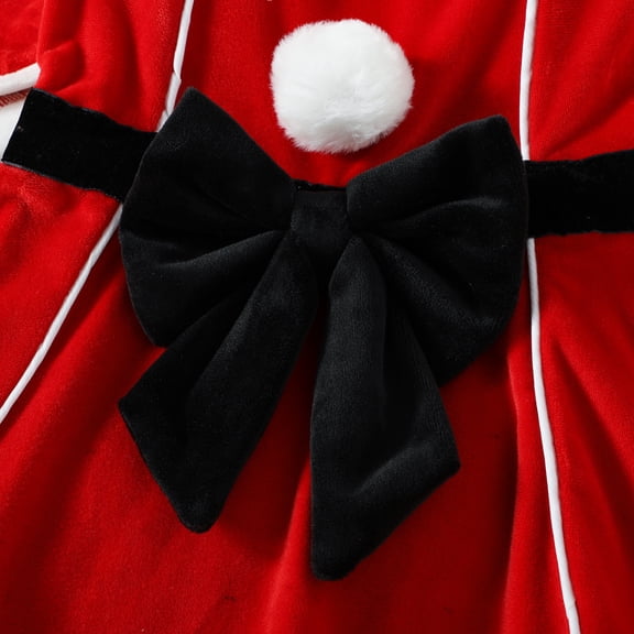 Vedolay Princess Dress Flower Girls Maxi Dress Bridesmaid Wedding Pageant Party Princess Communion Floral Boho Vintage Lace Dance Gown,Red 18-24 Months