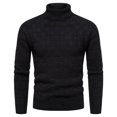 thumbnail image 1 of Vedolay Pullover Sweaters for Men 2023 O Neck Pullover Sweater Knit Tops Black,2XL, 1 of 5