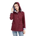 thumbnail image 1 of Vedolay Raincoat Women Female Casual Style Jacket Light Jacket ,XL, 1 of 5