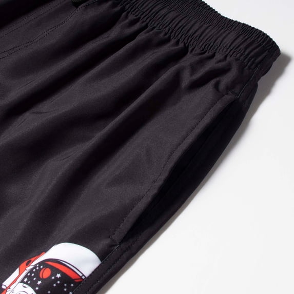 Vedolay Running Shorts For Men Men's Linen Casual Classic Fit Short Summer Beach Shorts,Black M