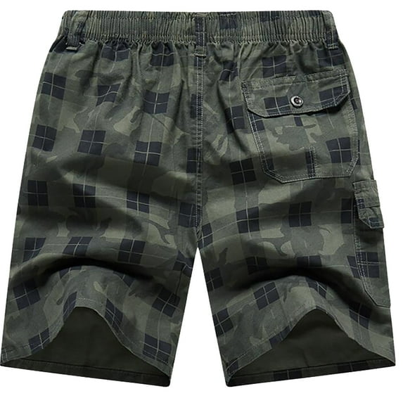 Vedolay Running Shorts For Men Men's Summer Casual Fashion Color Comfortable and Shorts ,Green 5XL