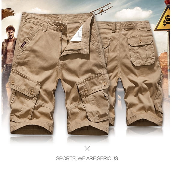 Vedolay Running Shorts For Men Mens Shorts Casual Comfortable Workout Shorts Drawstring Zipper Pockets Elastic Waist,Black 32