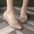 thumbnail image 1 of Vedolay Sandals Sandals for Women Dressy Summer Casual Beach Outdoor Wedges Sandal Shoes,Beige 8.50, 1 of 3