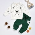 thumbnail image 1 of Vedolay Sets for Boys Long Sleeve Prints Top Pants Child Kids Outfits 2Pcs Set,White 2-3 Years, 1 of 5