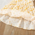 thumbnail image 1 of Vedolay Shirt Dress Little Girls Vintage Sleeveless Dress Kids Sundress Casual Dresses,Yellow 2-3 Years, 1 of 5
