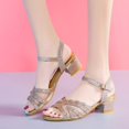 thumbnail image 1 of Vedolay Shoes for Women Closed Toe Sandals Women Dressy Summer Wedge Orthopedic Sandals,Gold 6.5, 1 of 5