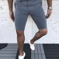 thumbnail image 1 of Vedolay Short For Men 2023 Mens Spring and Summer Casual Shorts Mens Cotton and Cotton Loose Cotton Shorts,Gray XXL, 1 of 4