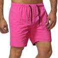 thumbnail image 1 of Vedolay Short For Men Tactical Shorts for Men's Overalls Casual Shorts Slim Fitting Loose Multiple Pocket Men SweatShorts Shorts,Hot Pink L, 1 of 2