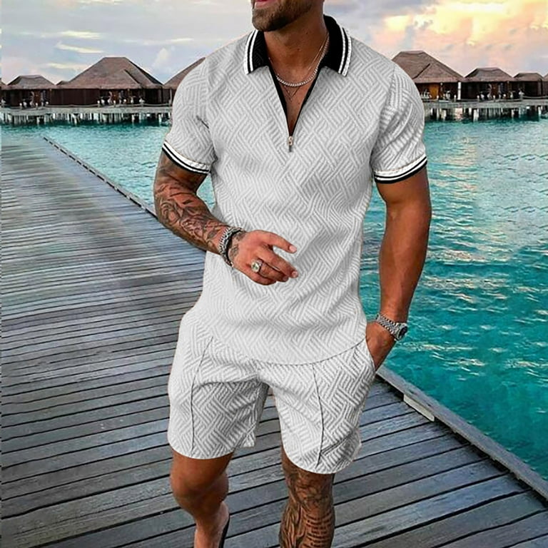 Beach summer outfit men cheap