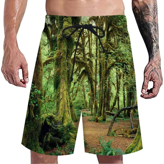 Vedolay Shorts For Men Mens Cargo Shorts Relaxed Fit Gifts for Him Boyfriend Casual Cargo Shorts Hiking Shorts Workout Joggers,Green XXL