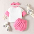 thumbnail image 1 of Vedolay Shorts Sets Girl 2 Piece Outfits Little Girl Summer Clothes Striped Top Sleeveless Shirt Botton Elastic Shorts Set,Red 3-6 Months, 1 of 5