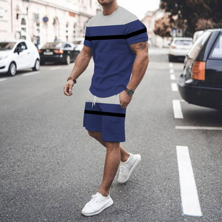 Outfits with outlet navy blue shorts