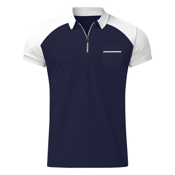 Vedolay Shorts Tracksuit For Men Men's Shorts Tracksuits Stripe Crewneck 2 Piece Outfits Summer Casual Shorts Sets,Dark Blue M