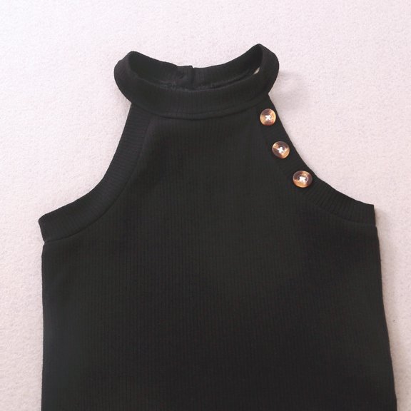 Vedolay Shorts Tracksuit Girl's 2Pc Sets Ruffle Tank and Drawstring Shorts Set,Green 12-18 Months