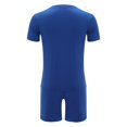 thumbnail image 1 of Vedolay Shorts Tracksuit Mens Personality Summer Outfit 2 Piece Set Short Sleeve T Shirts and Shorts,F L, 1 of 3