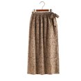 thumbnail image 1 of Vedolay Skirt For Women Trendy Women's High Waist Flare A-line Midi Skirt,Khaki XL, 1 of 5
