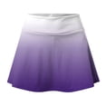 thumbnail image 1 of Vedolay Skirt for Summer Skirt for Women Plus Size Elastic Waist Drawstring Side Long Cargo Skirt with Pocket,Purple M, 1 of 4