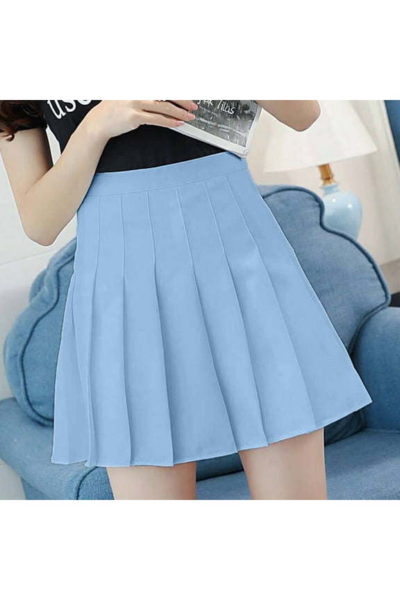 Skirts For Women Trendy Women Boho Gypsy Long Maxi Tiered Peasant Skirt Plus Size,Sky Blue M