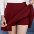 thumbnail image 1 of Vedolay Skirts for Women Fashion Casual Plus Size Solid Color Skirt,Red XXL, 1 of 4