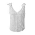 thumbnail image 1 of Vedolay Sleeveless Tops for Women Casual Summer V Neck Shirts,White S, 1 of 3