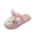 thumbnail image 1 of Vedolay Slippers Women 2023 Adults House Shoes Cute Fuzzy Bedroom Slippers Pink,37, 1 of 5