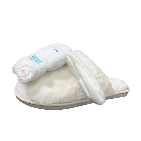 Vedolay Slippers Women Warm Slipper Winter Anti-Skid Indoor Outdoor Slip-On Shoes White,37