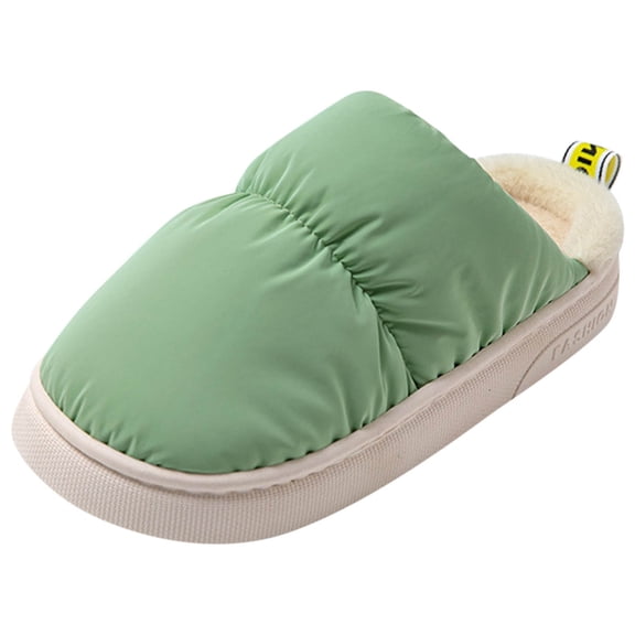 Vedolay Slippers for Women Cute Comfy Bedroom Slippers for Women,Home Slippers House Slippers Green,37