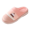 thumbnail image 1 of Vedolay Slippers for Women Fuzzy Cozy House Shoes for Women Men Indoor Outdoor Home Slippers Pink,40-41, 1 of 5
