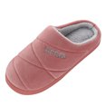thumbnail image 1 of Vedolay Slippers for Women Indoor Soft Fuzzy House Slippers Plush Slippers for Womens Red,40-41, 1 of 5