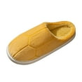 thumbnail image 1 of Vedolay Slippers for Women Indoor Soft Plush Cozy Indoor Outdoor Slippers Yellow,37, 1 of 5