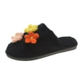 thumbnail image 1 of Vedolay Slippers for Women Keep Warm Outdoor Slippers Home Slippers Holiday Gift Black,39, 1 of 4