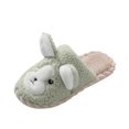 thumbnail image 1 of Vedolay Slippers for Women Men House Slippers Trendy Slippers Bedroom Closed Toe Sandals Green,37, 1 of 5