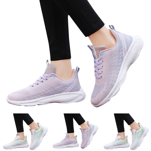 Vedolay Sneakers Women Women's Soft Flats Sneakers,Slip On Comfortable Lightweight Non-Slip Boat Shoes,Green 8.5