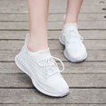 thumbnail image 1 of Vedolay Sneakers for Ladies Women's Slip on Sneakers Comfortable Knit Walking Flats Casual Dressy Shoes,White 7.5, 1 of 4