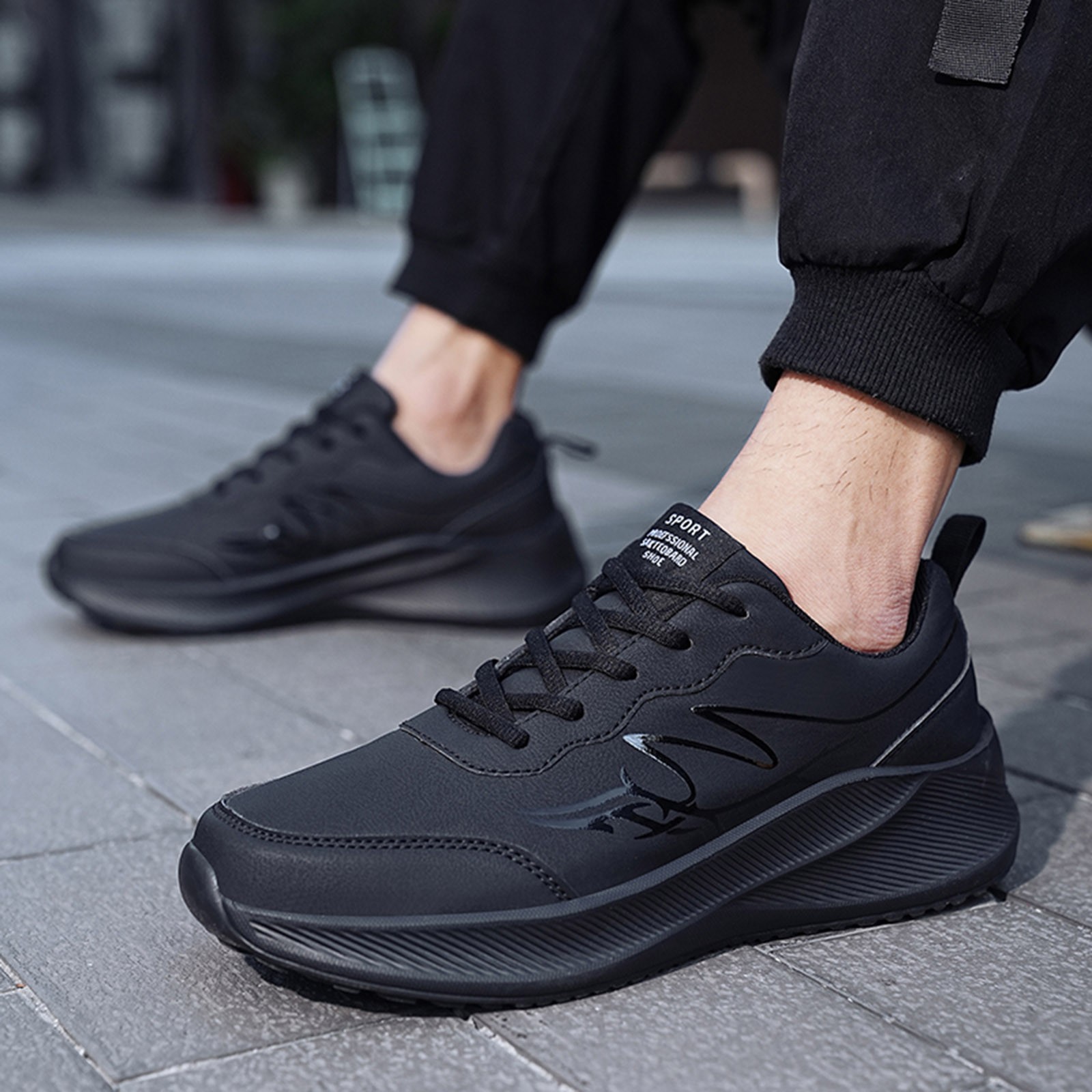 Sapatos Masculinos Slip On - Conforto E Leveza Para Caminhadas
