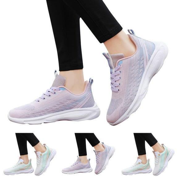 Vedolay Sneakers for Women Flats Women's Casual Shoes Fashion Solid Color Square Toe Summer Slip-On Sneakers,Green 8