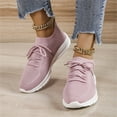 thumbnail image 1 of Vedolay Sneakers for Women Women's Slip On Shoes Soft Comfort Plat Non-Slip Summer Loafer,Pink 8.5, 1 of 5