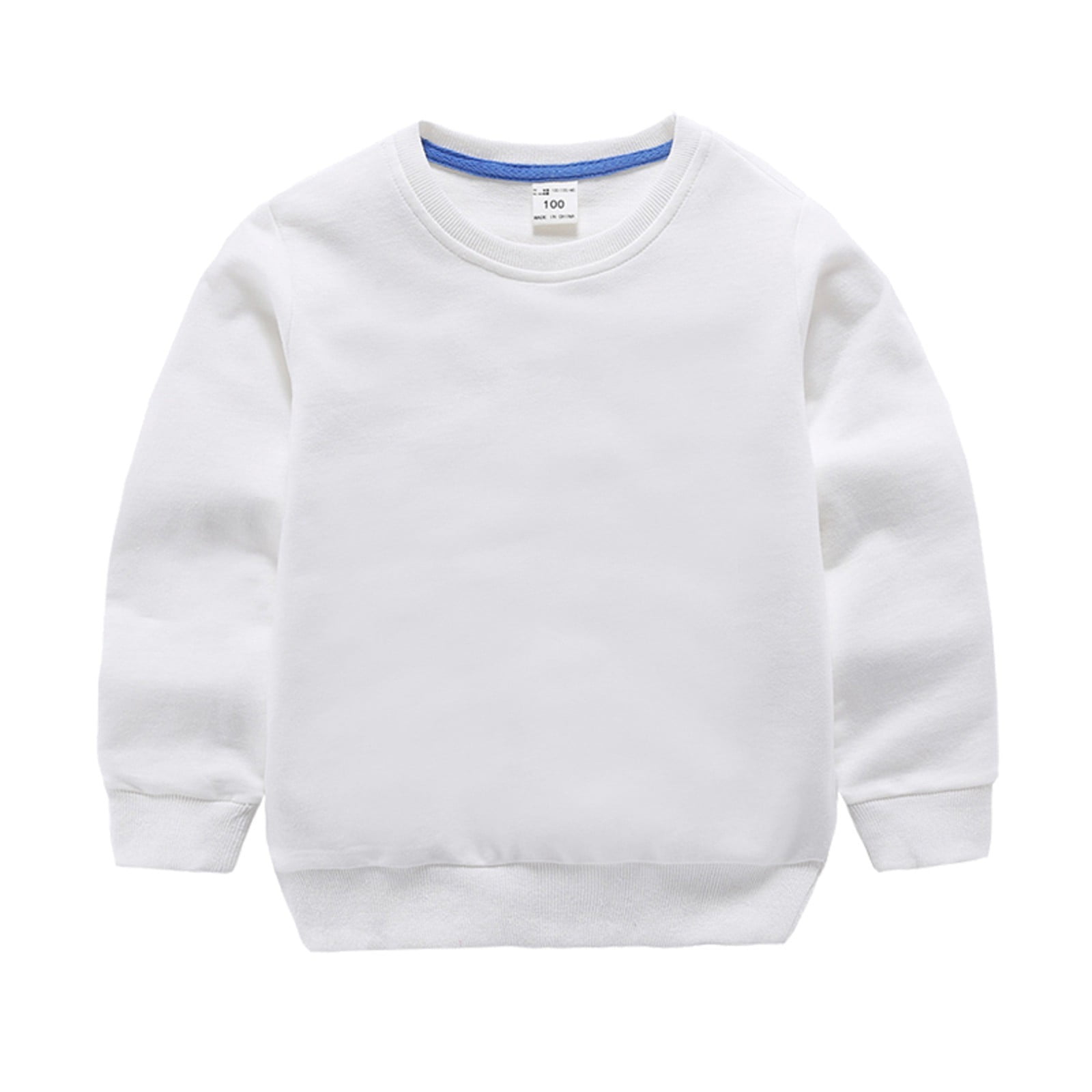 Vedolay Solid No Zipper Winter No hat Long Sleeved Sweatshirt Without ...