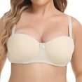 thumbnail image 1 of Vedolay Sports Bras For Women Women's Signature Lace Unlined Underwire Bra,Beige 40, 1 of 3