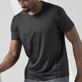 thumbnail image 1 of Vedolay Spring Tops Men's T-Shirts - Classic V-Neck, Fitted Men's Shirts,Black 3XL, 1 of 5